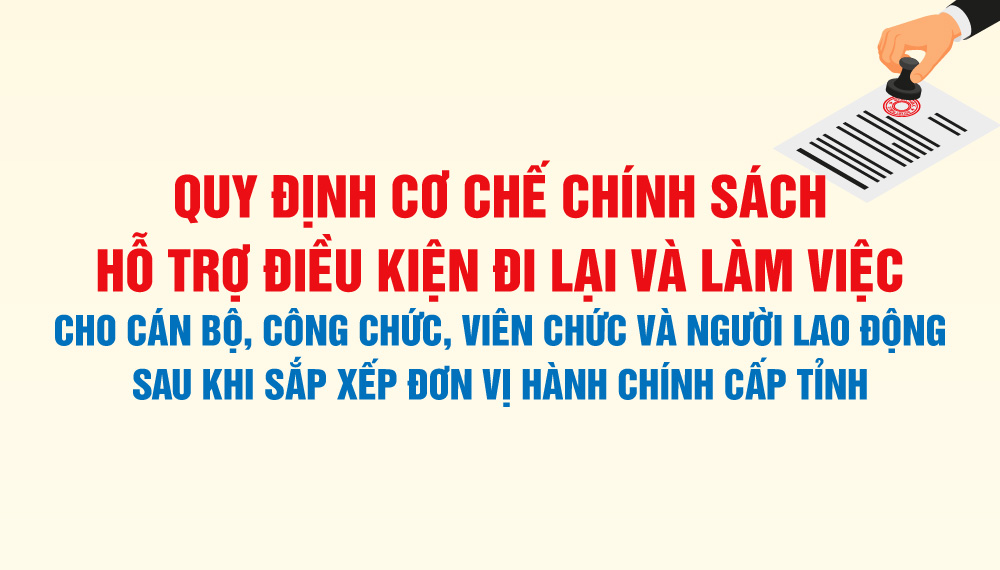 Đồng Tháp: Hỗ trợ điều kiện đi lại và làm việc trong 02 năm
